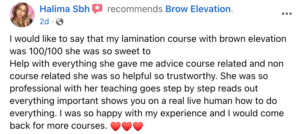 Online Brow Lamination Course — Train, Transform & Thrive from Home - Self Paced Online Course