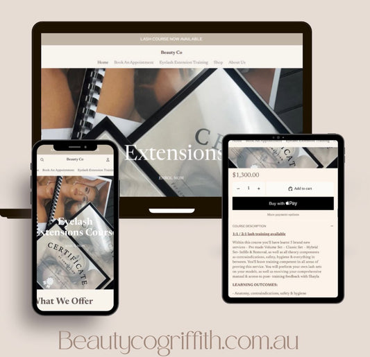 Website Elevation 💼 CUSTOM SHOPIFY WEBSITE DESIGN - LAUNCH YOUR BROW/ BEAUTY BRAND ONLINE
